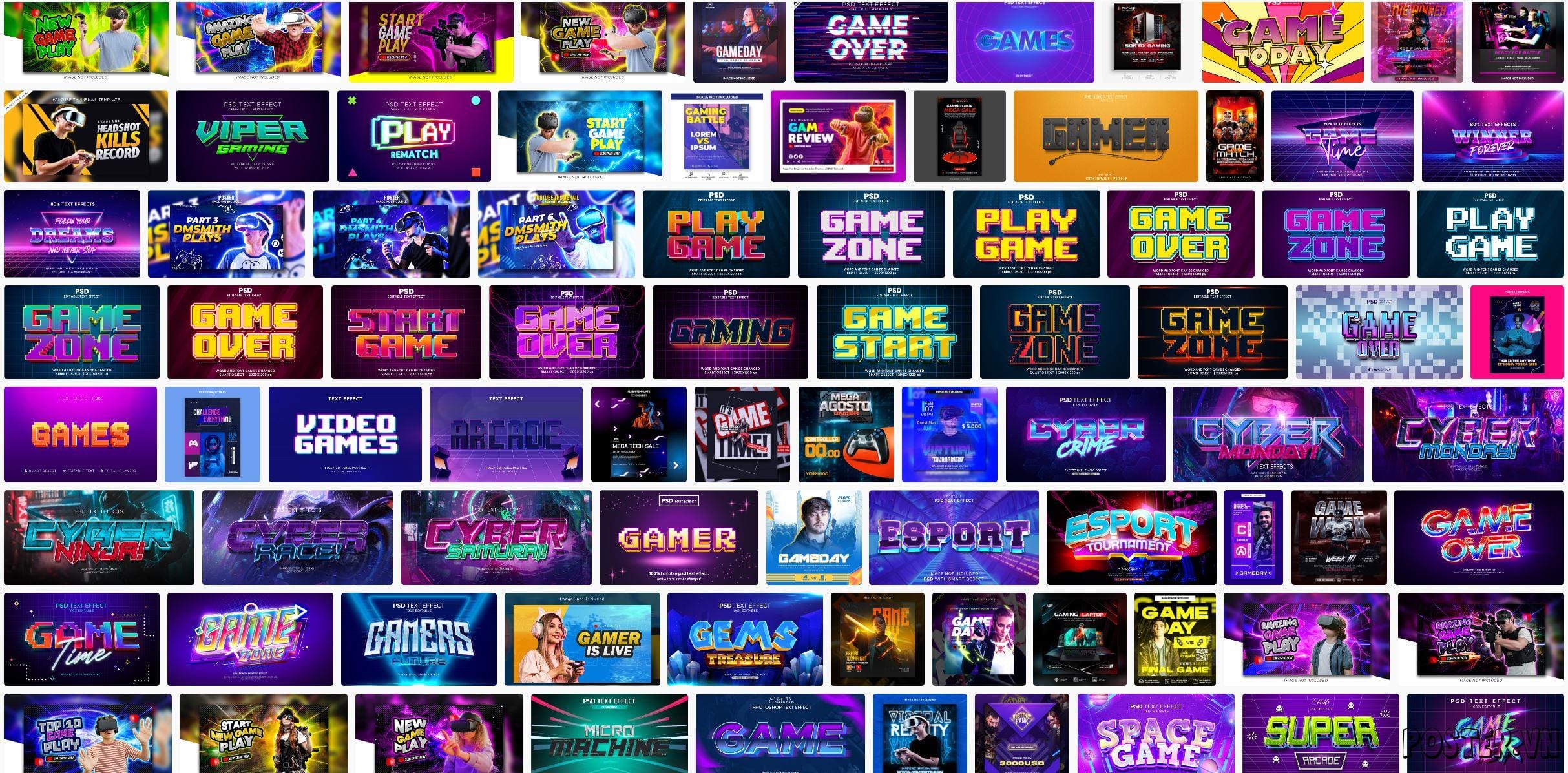 100-video-game-poster