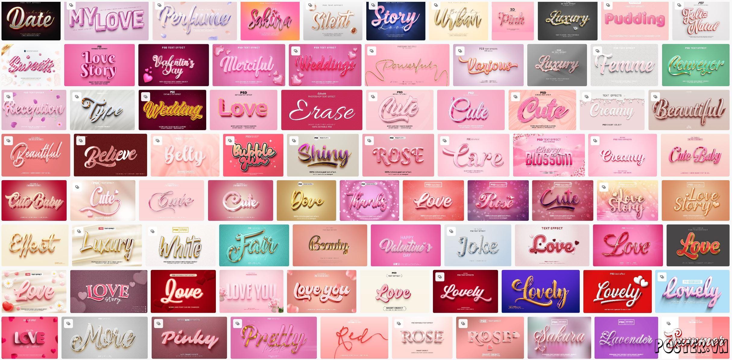 100+ Wedding Text Effect