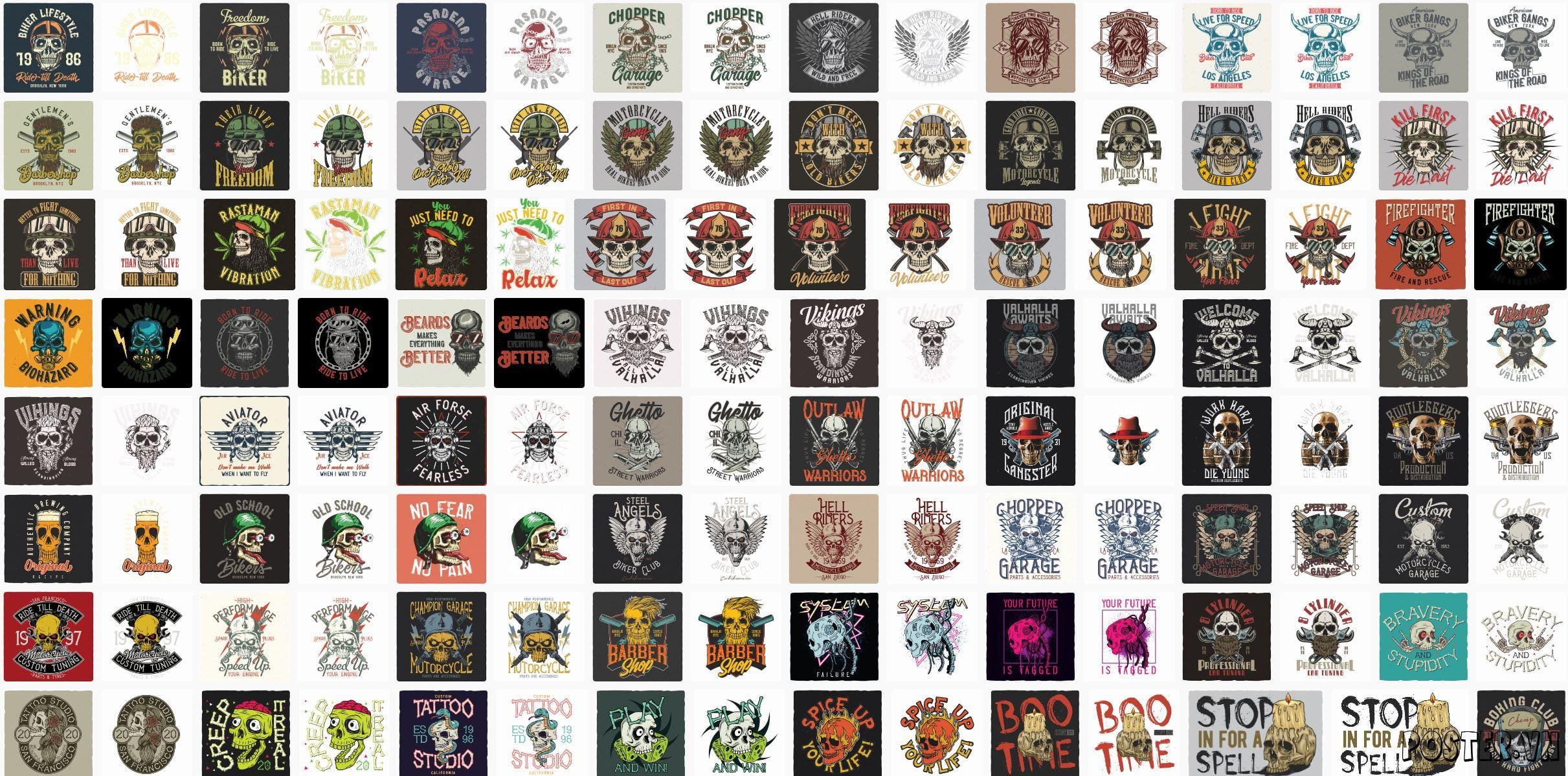 111+ Skullcap T-Shirt