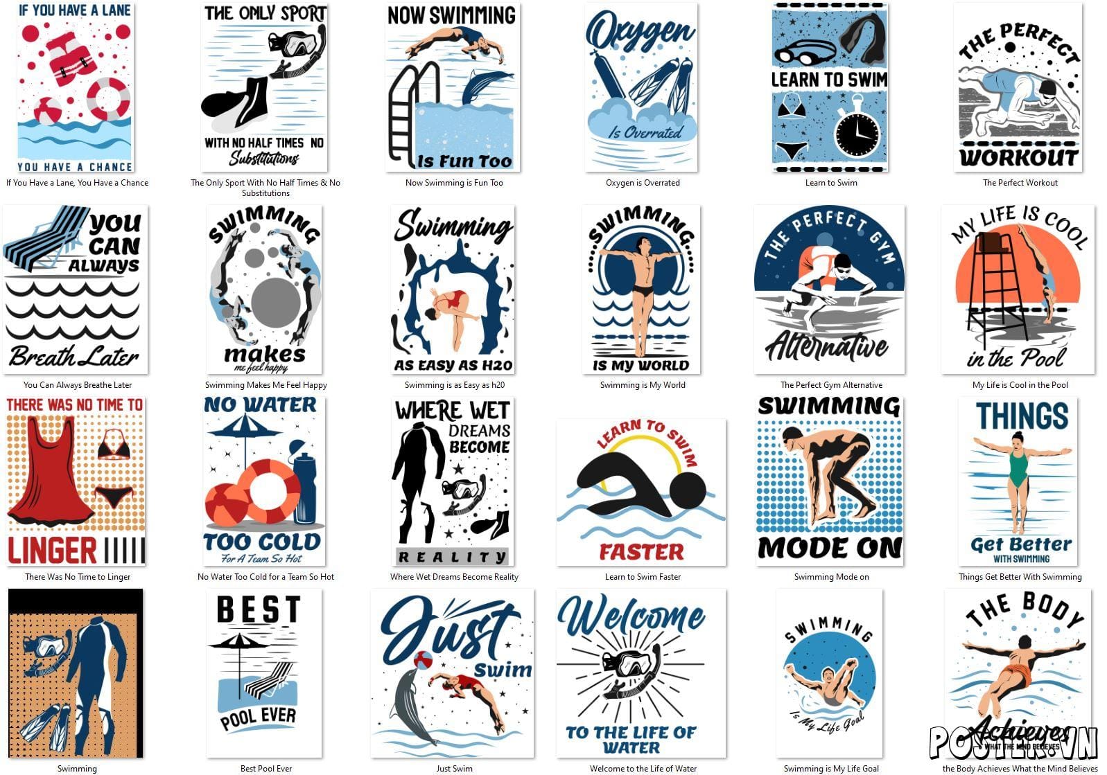 50+ Swimming T-Shirt