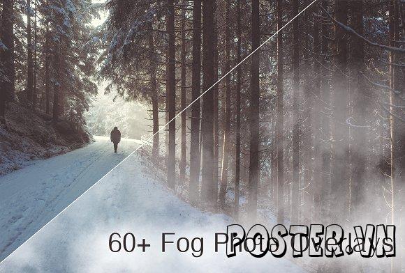 60+ High quality foggy photo overlays