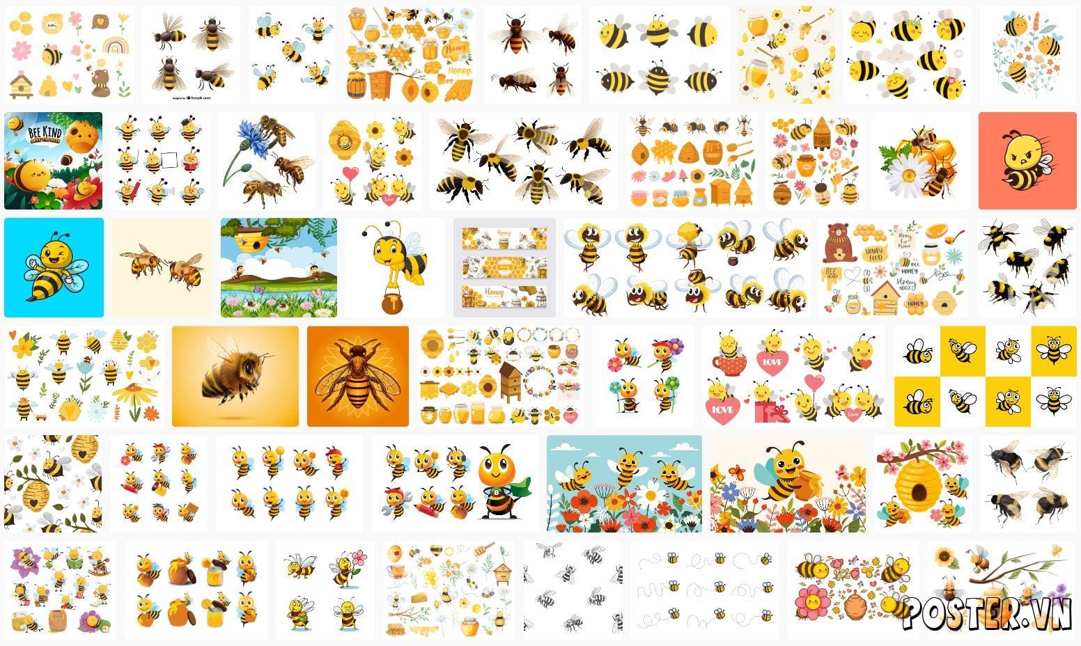 bee-illustration-vectors