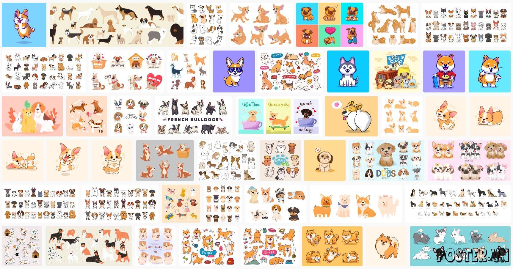 dog-illustration-vectors