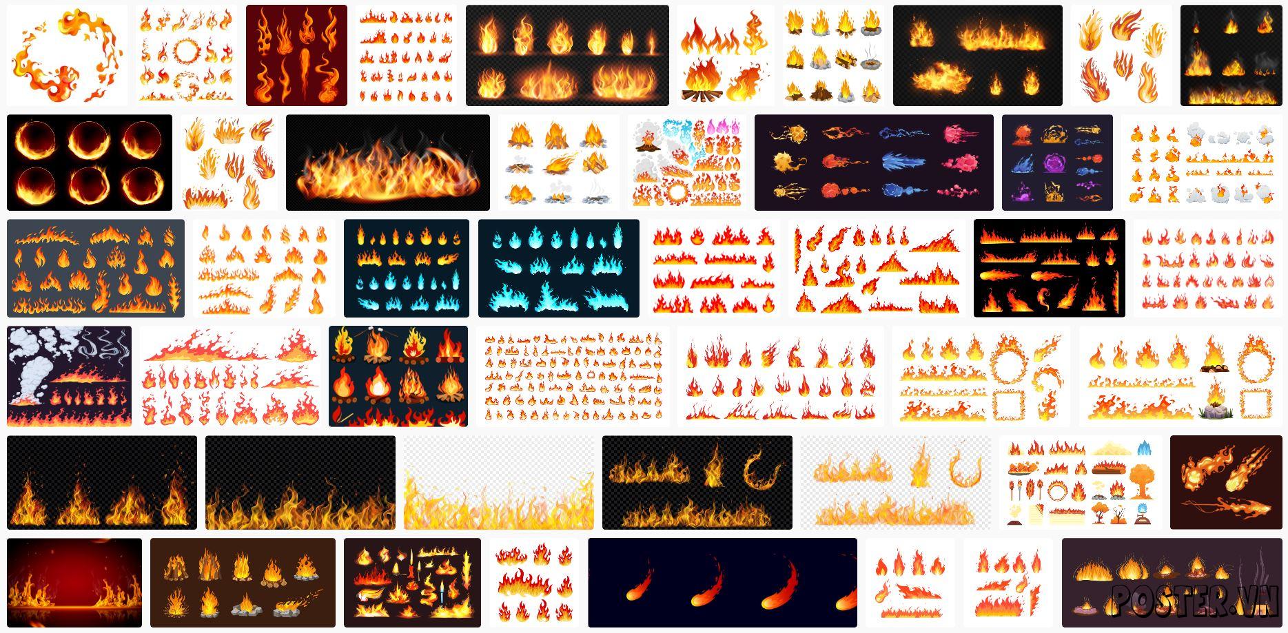 Fire Illustration Vectors