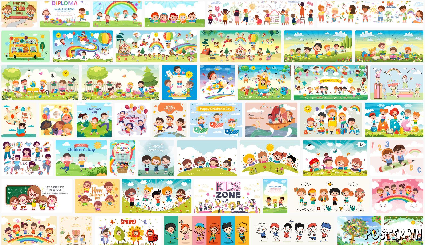 Kids Illustration Vectors