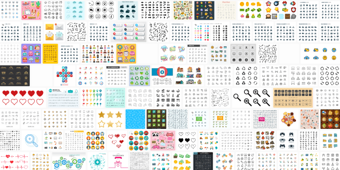 library-icons-symbols