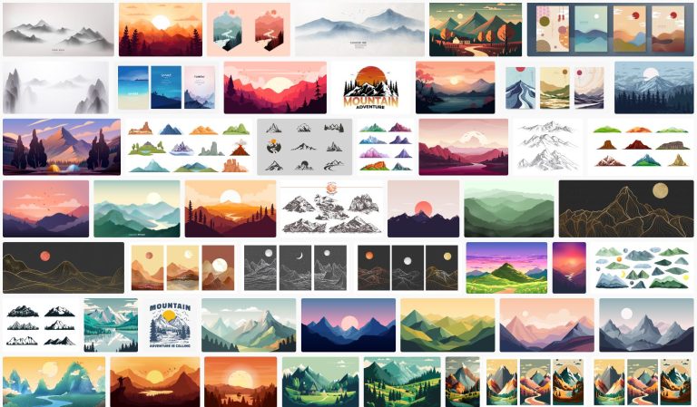 mountain-illustration-vectors