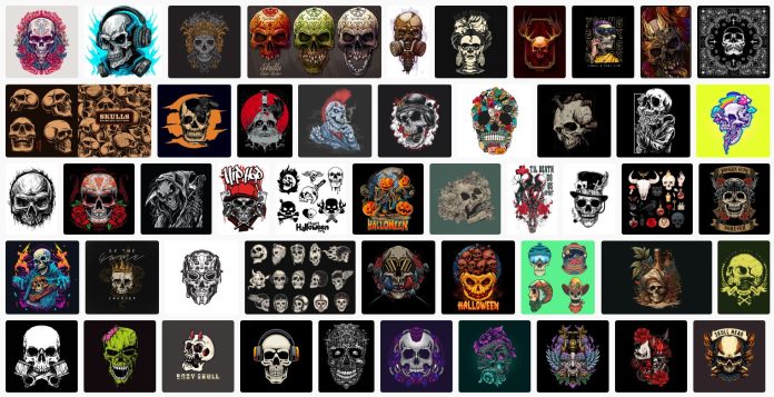 skull-illustration-vectors