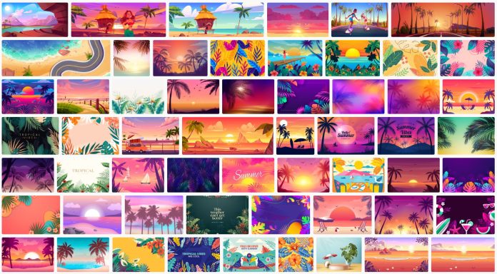 tropical-vibes-background