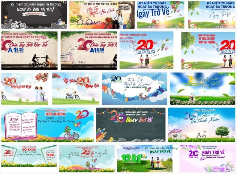 15-backdrop-ky-niem-20-nam-ngay-ra-truong-hop-lop