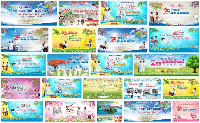 27-backdrop-ky-niem-25-nam-ngay-ra-truong-hop-lop