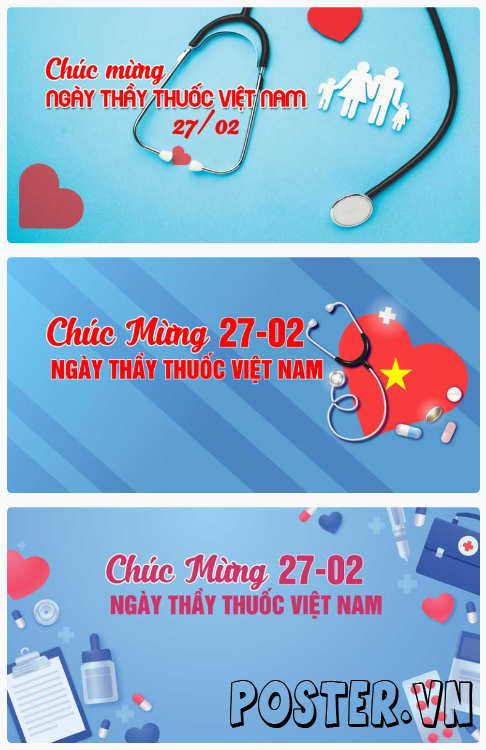 3+ Phông nền ngày thầy thuốc Việt Nam