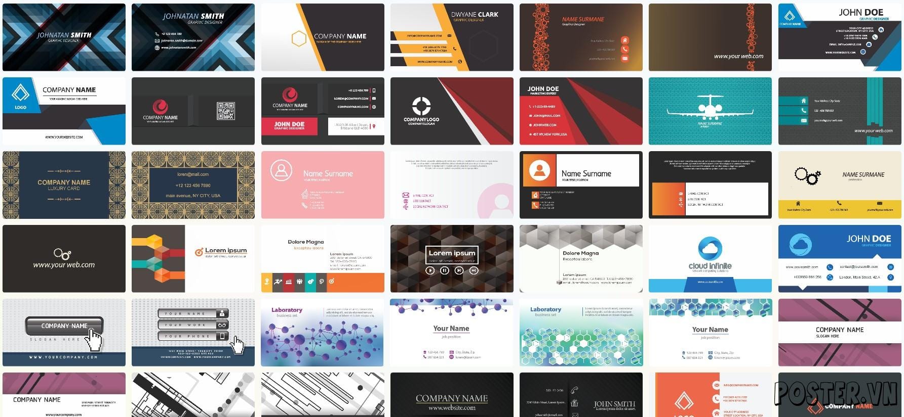 350+ Business Cards – Card visit