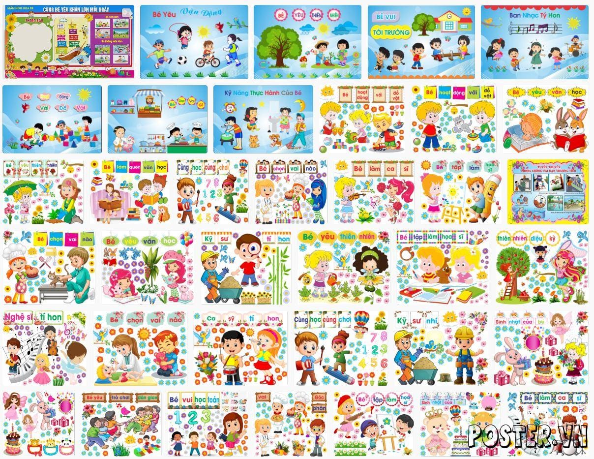 37-decal-dan-goc-trang-tri-mam-non