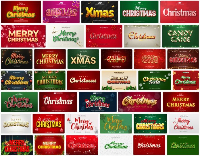 39-christmas-text-effect