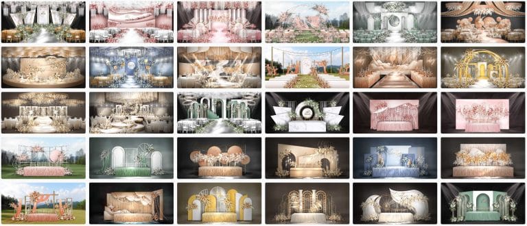 45-trang-tri-tiec-cuoi-3d-file-psd