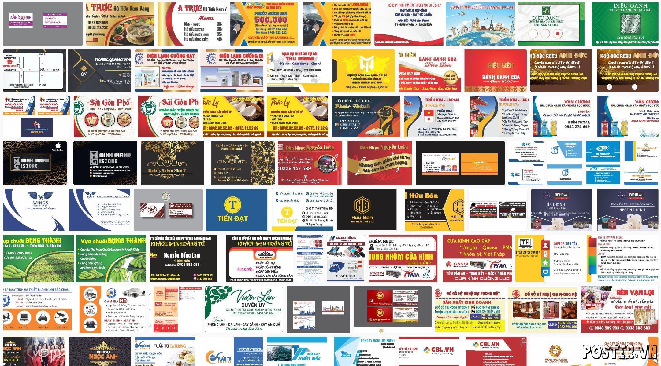 85+ Name Card Công ty