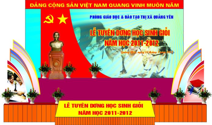 Maket le tuyen duong hoc sinh gioi