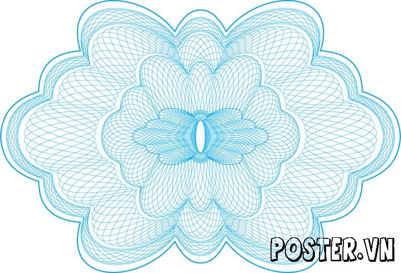 hoa văn tem bảo hành