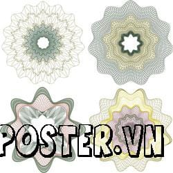 hoa văn tem bảo hành