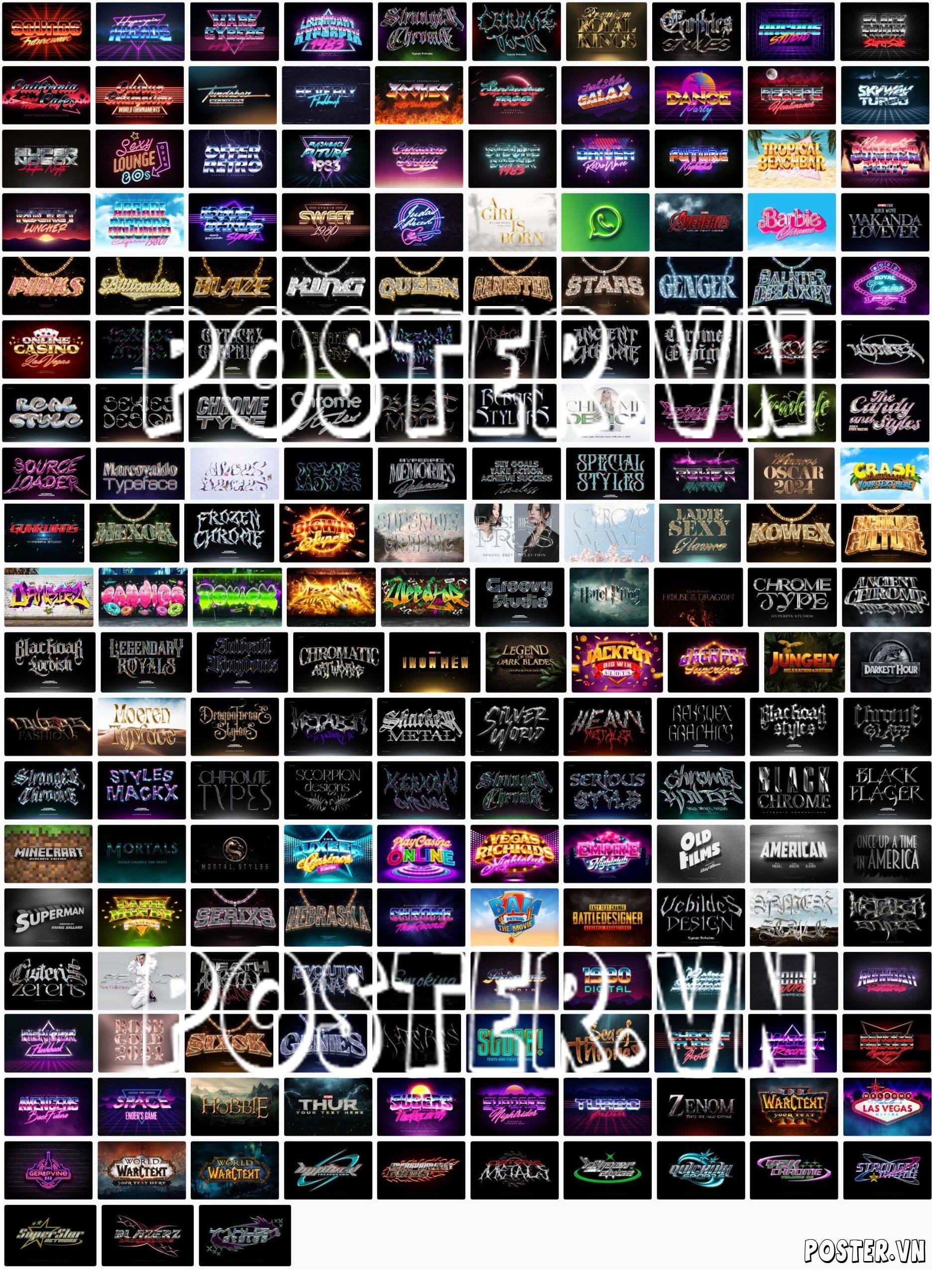 200+ Logo Text Effect