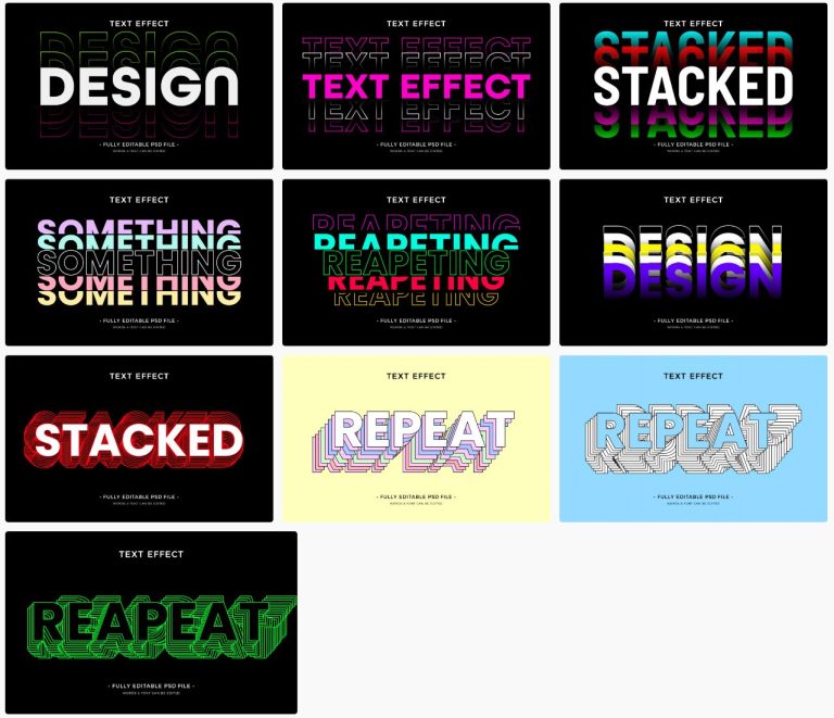 10-duplicate-text-effect