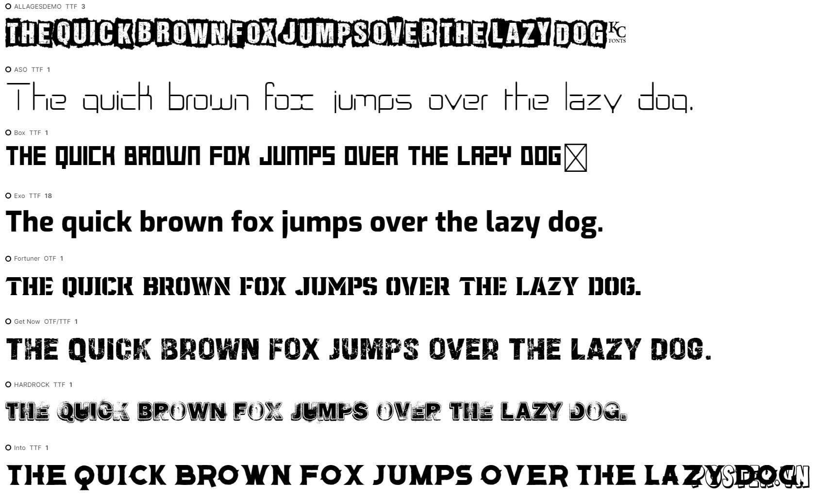 10+ Font cực ngầu