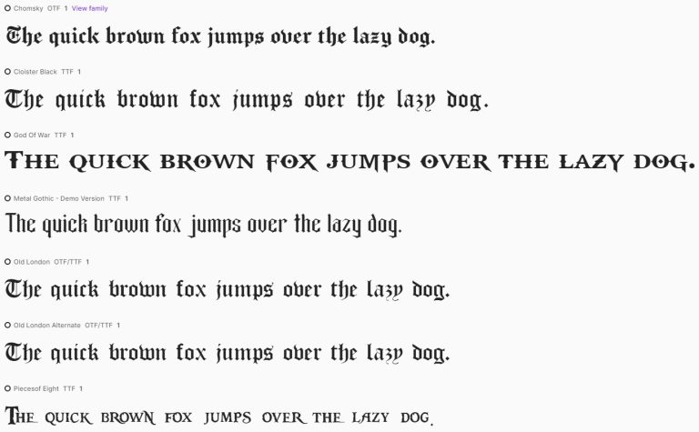 10-font-gothic-co-dien