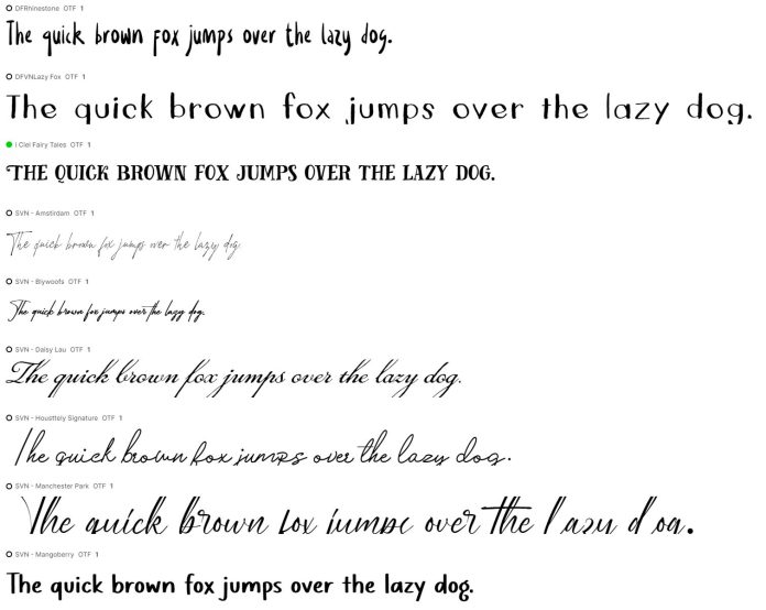 10-font-handwriting-script