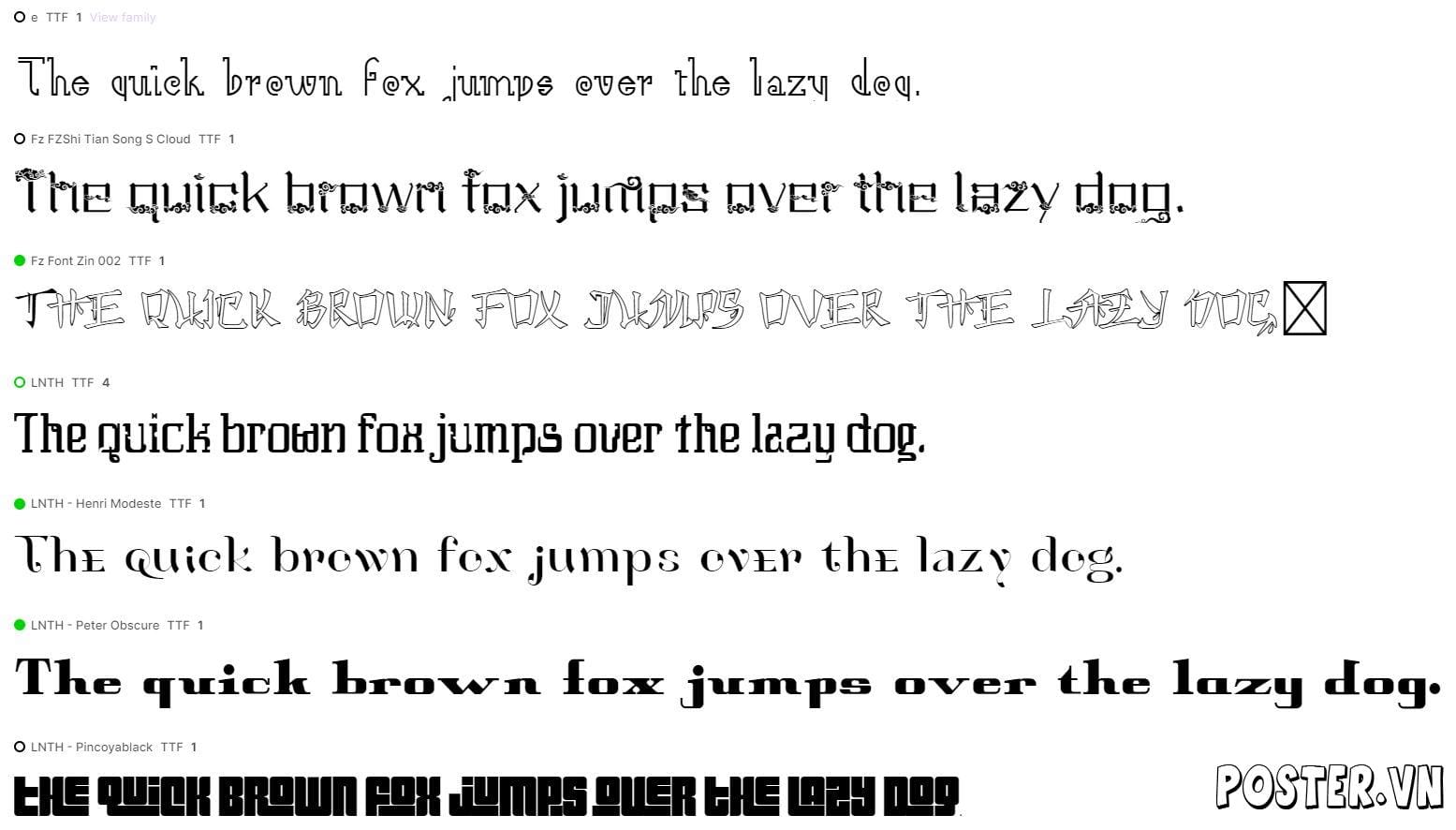 10+ Font Trung Thu