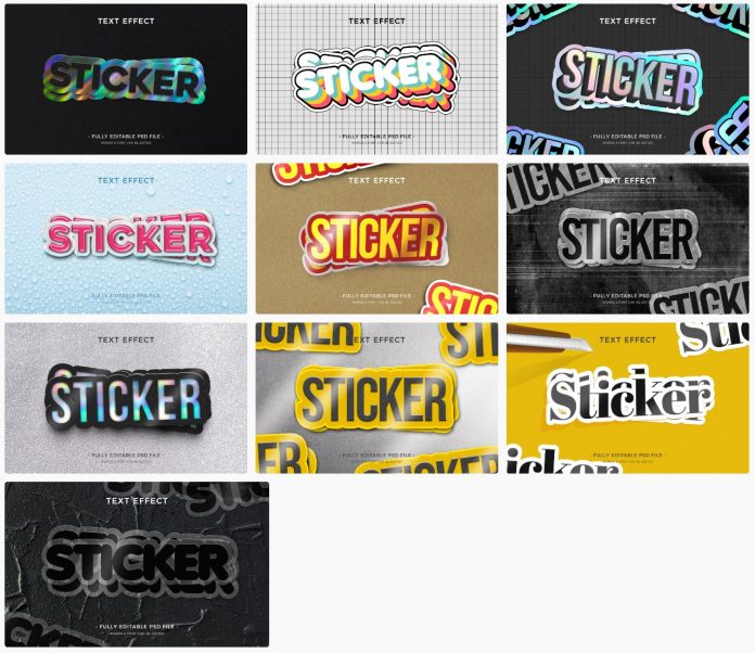 10-sticker-text-effect