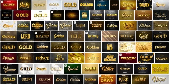 100-gold-text-effect 100-gold-text-effect