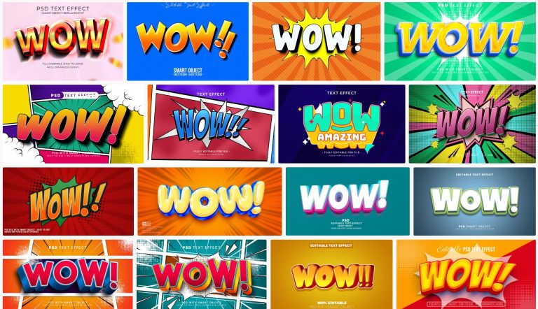 16-wow-text-effect