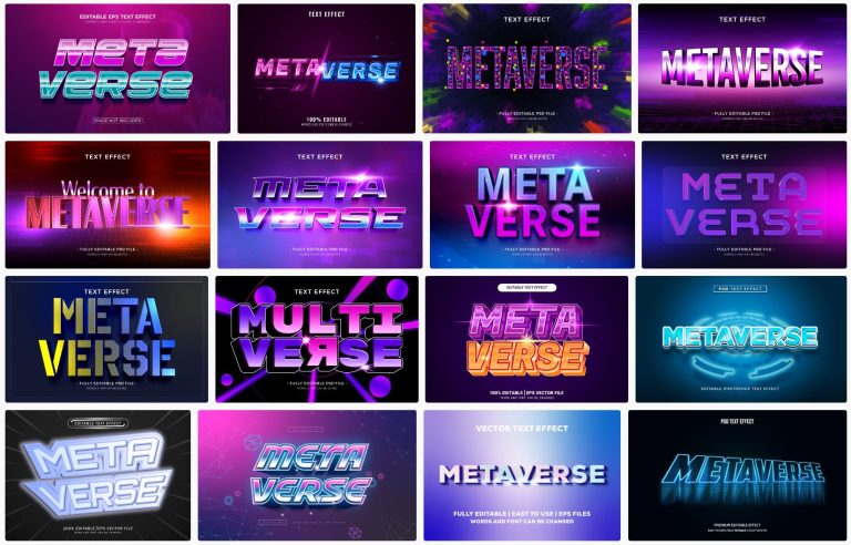 17-metaverse-text-effect