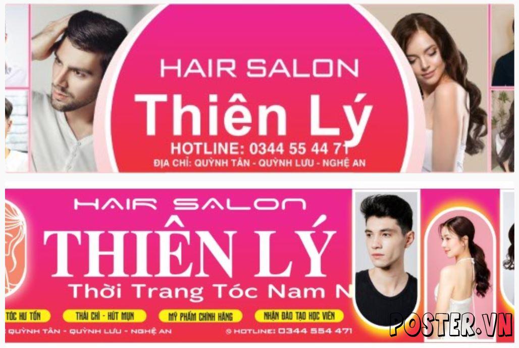 2+ Biển hiêu Hair Salon