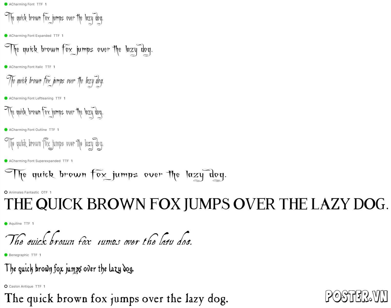 25+ Font Harry Potter