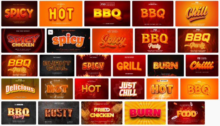 Download 27+ BBQ text effect | Poster.vn