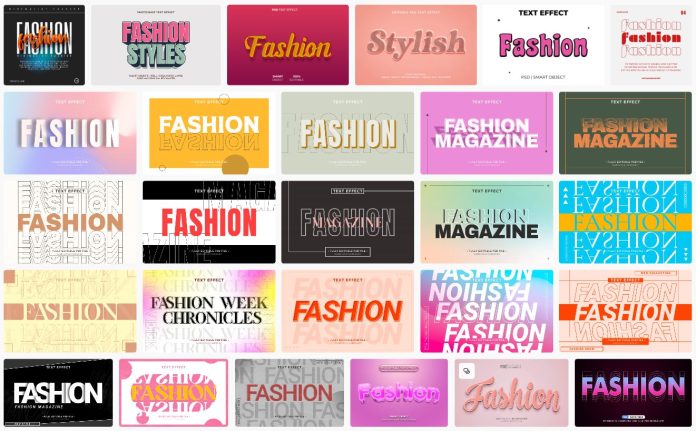 27-fashion-text-effect