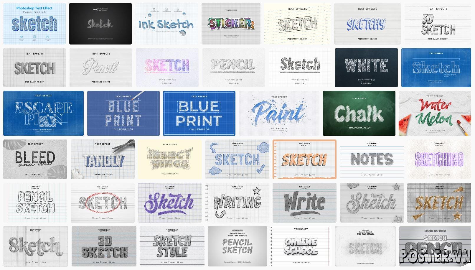 41+ Writing text effect