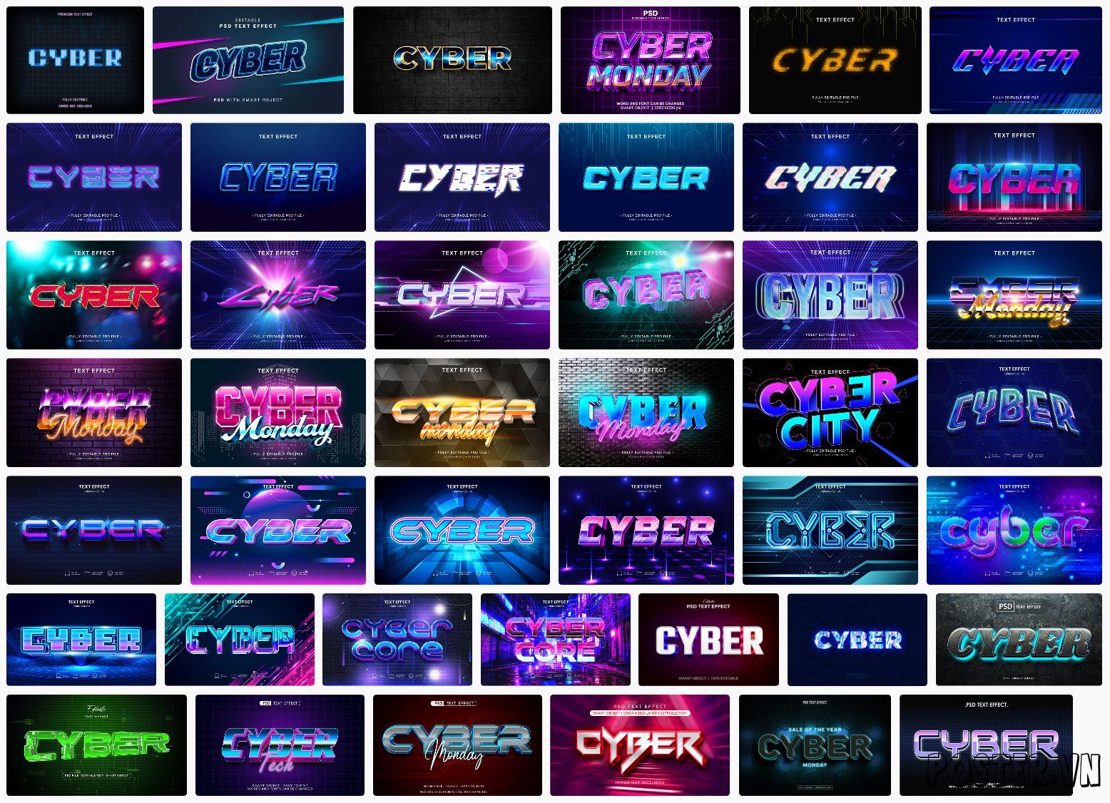 43-cyber-text-effect