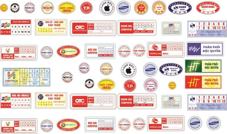 45+ Mau thiet ke tem vo - tem bao hanh