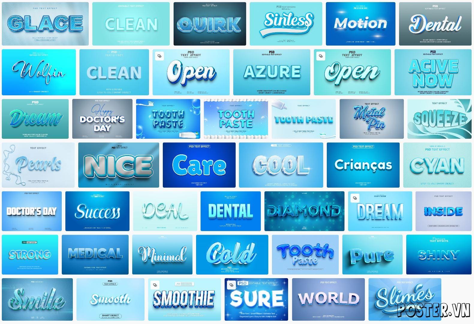 45+ Nha Khoa – Dental text effect