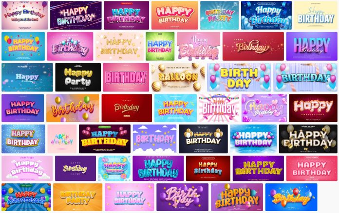 51-birthday-text-effect-file-vector