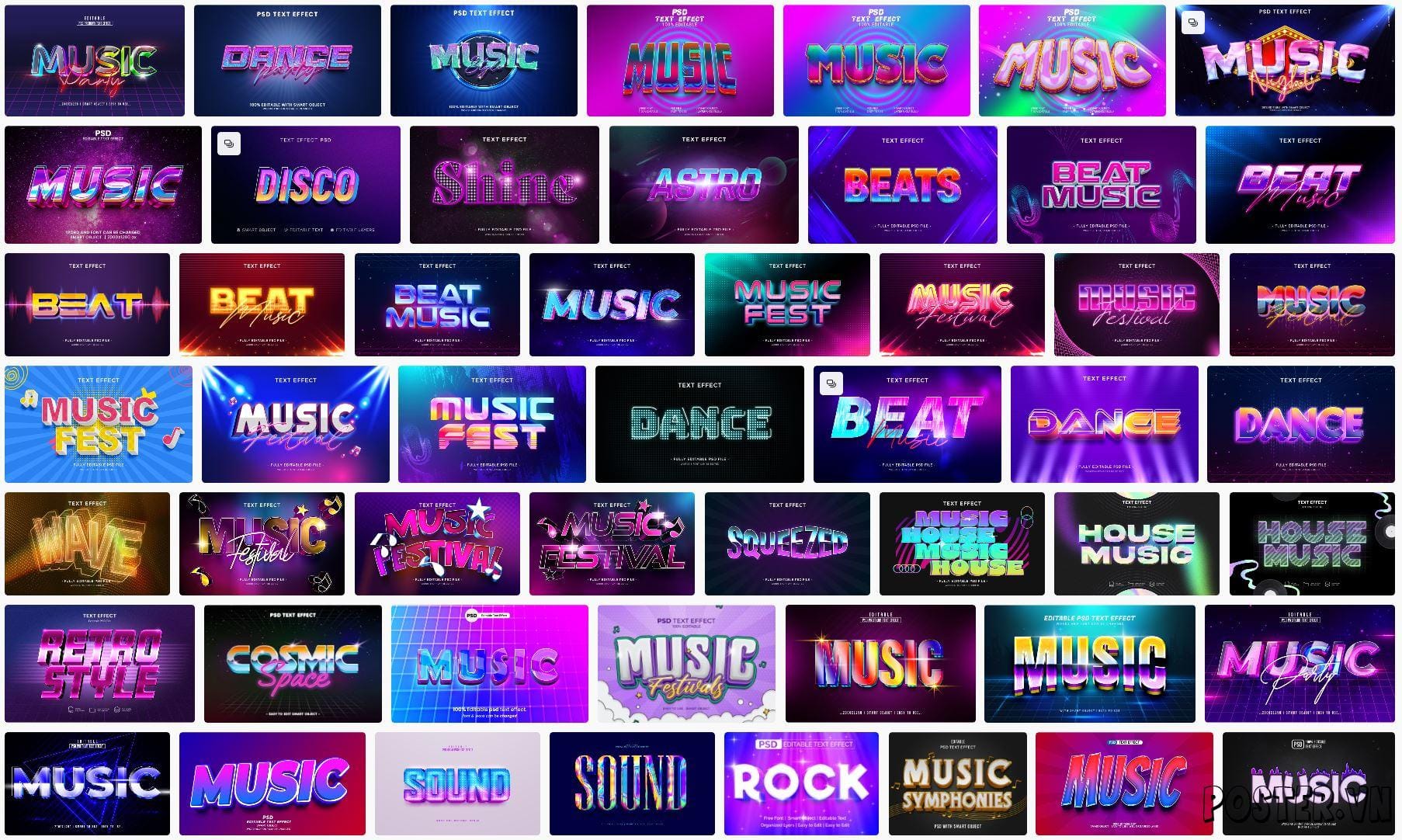 52+ Music Text Effect
