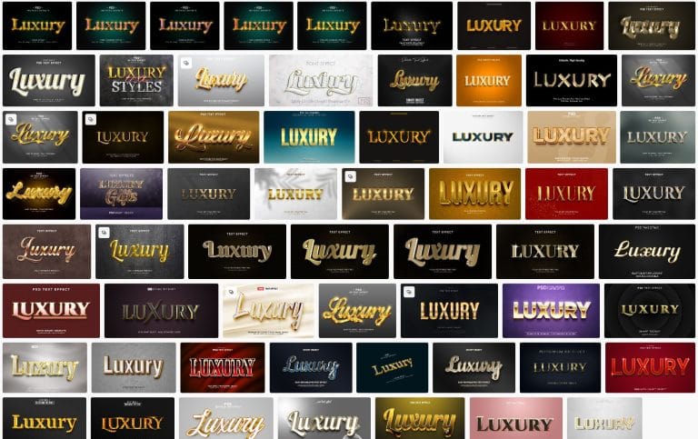 62-luxury-text-effect