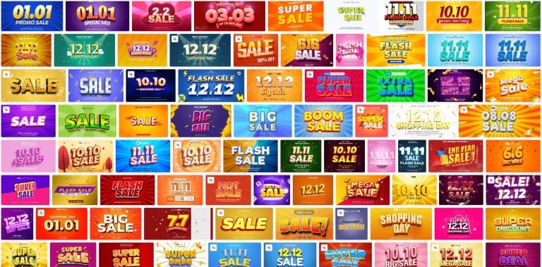 80-shopping-day-text-effect