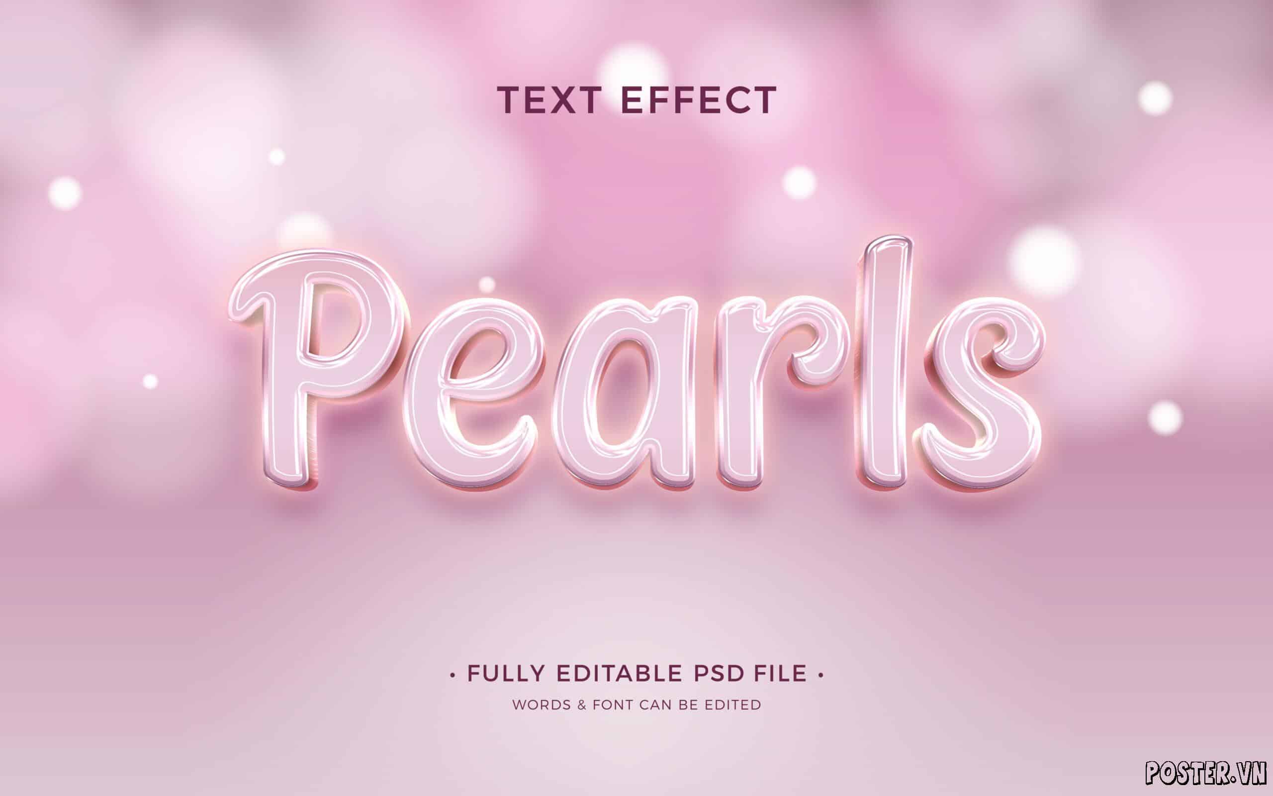 Font chữ Pink Text Effect