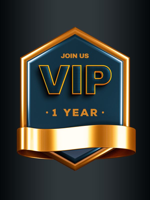 vip member 1 year