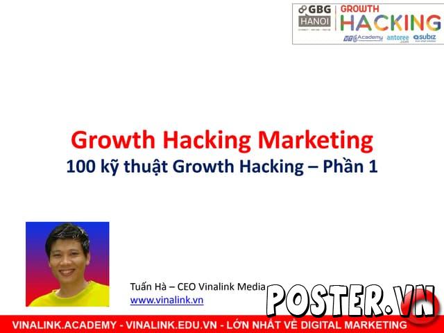 Growth Hacking Marketing – Tuấn Hà CEO Vinalink