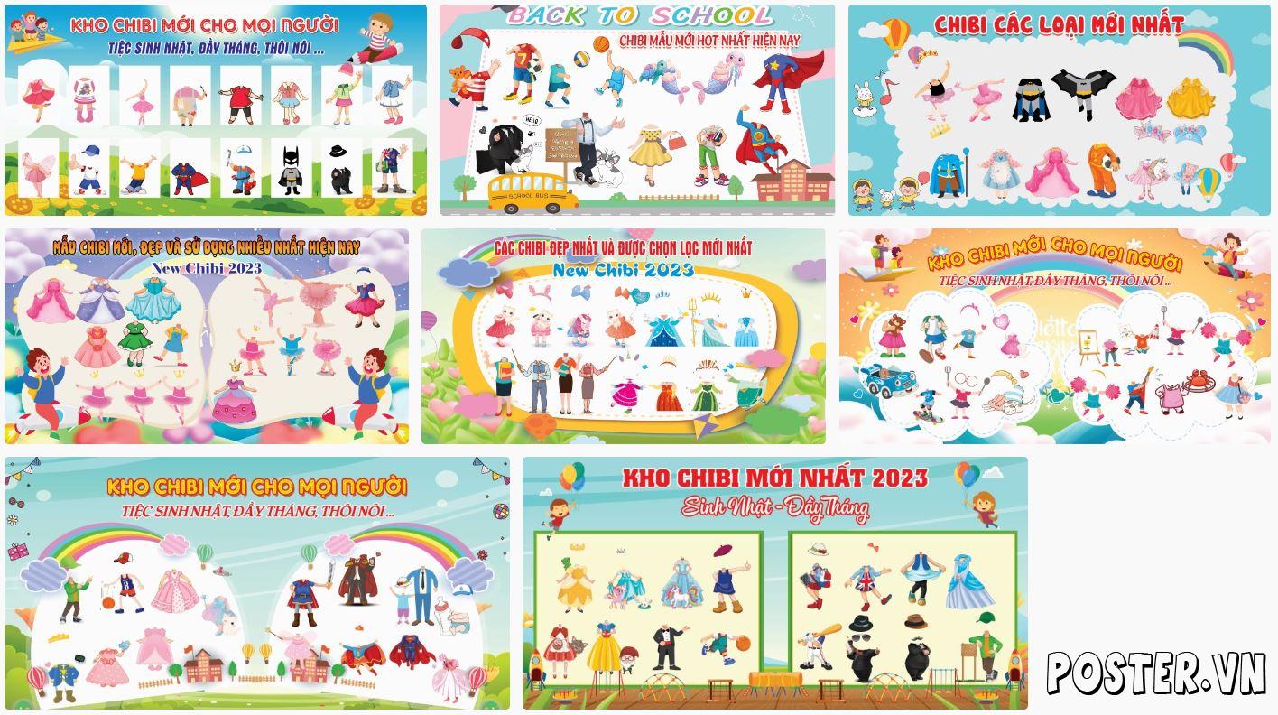 100+ Mẫu chibi sinh nhật